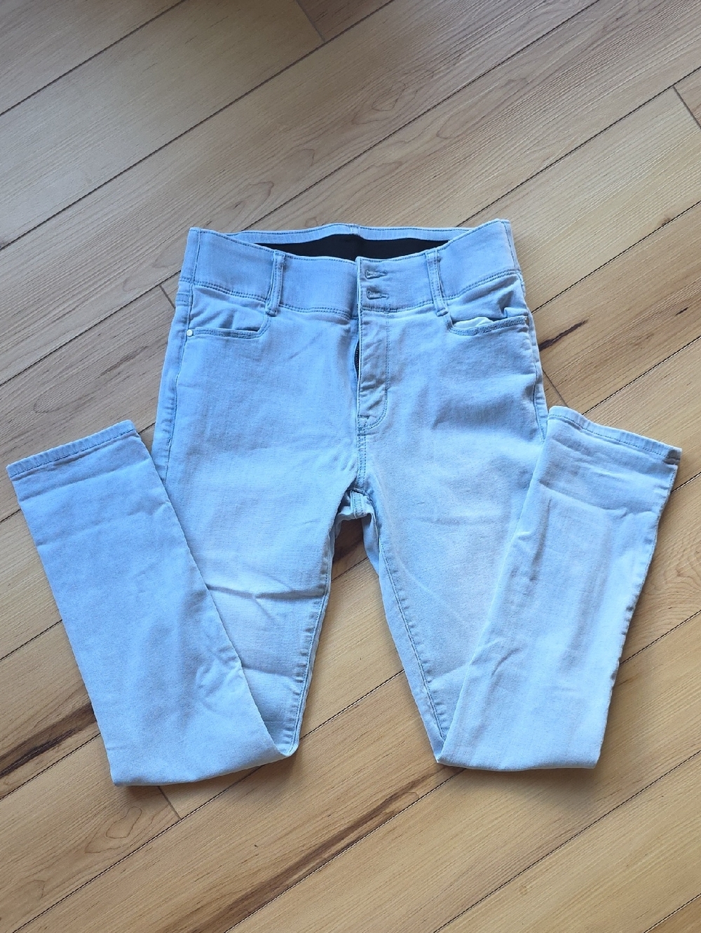 Nine West Light Blue Straight Jeggings